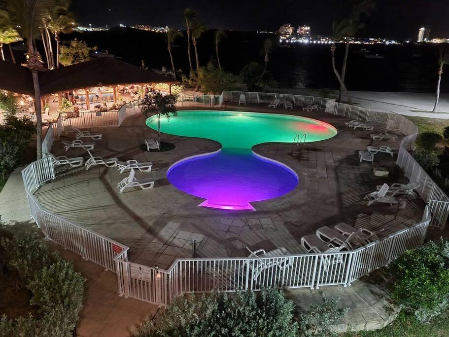 Superbe Studio Lumineux, Vue Sur Piscine Et Mer Baie Nettle Exterior foto
